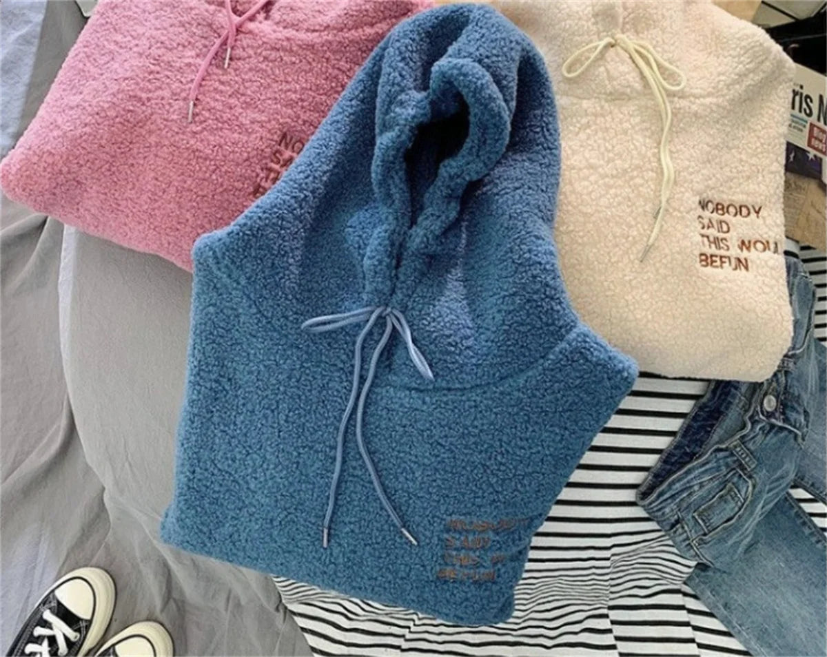 Korean Style Loose Fit Casual Sweatshirt