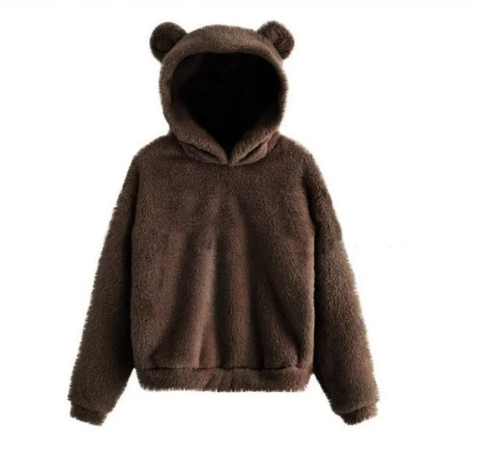 Cozy Plush Rabbit Ear Hoodie (Warm & Comfortable)