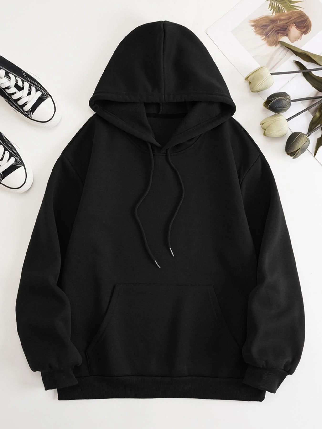 Plain Winter Hoodies & Sweatshirts