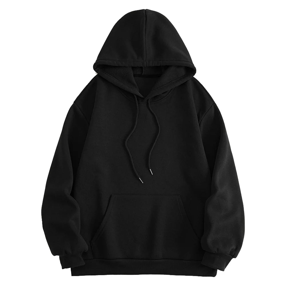 Plain Winter Hoodies & Sweatshirts