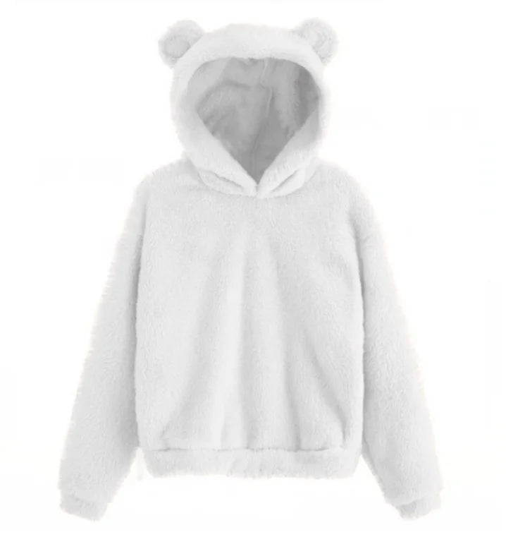 Cozy Plush Rabbit Ear Hoodie (Warm & Comfortable)