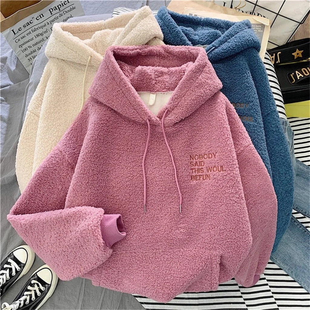 Korean Style Loose Fit Casual Sweatshirt