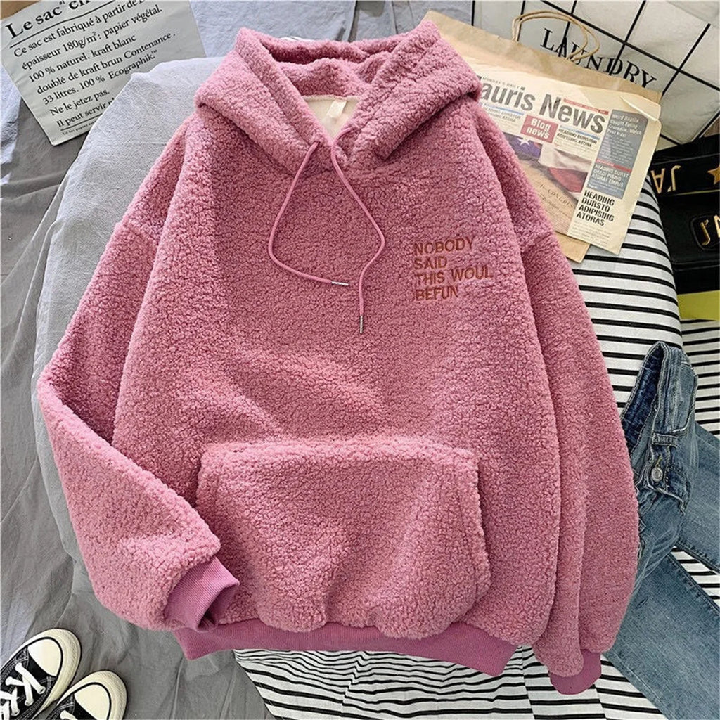 Korean Style Loose Fit Casual Sweatshirt