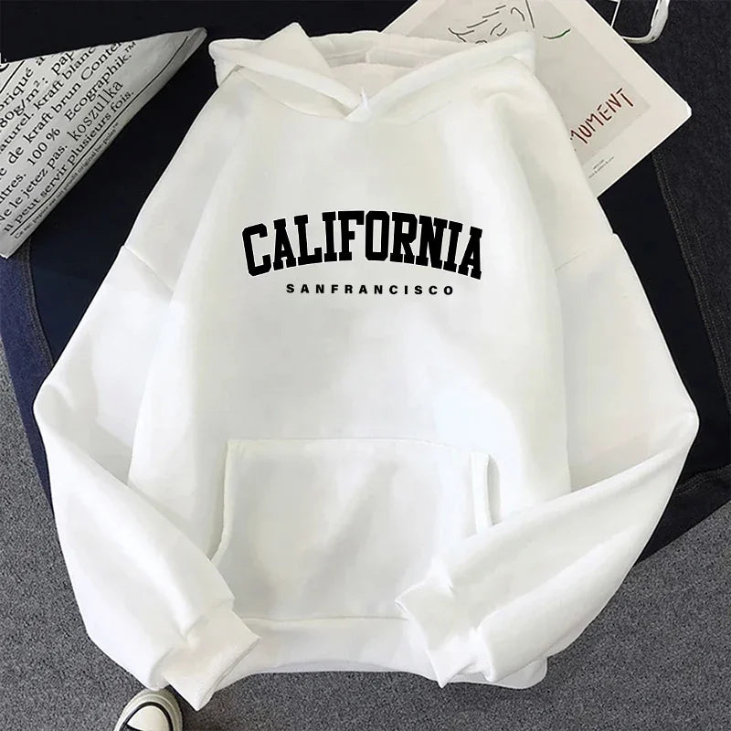 Casual Sporty Hooded Sweatshirt (Autumn/Winter)