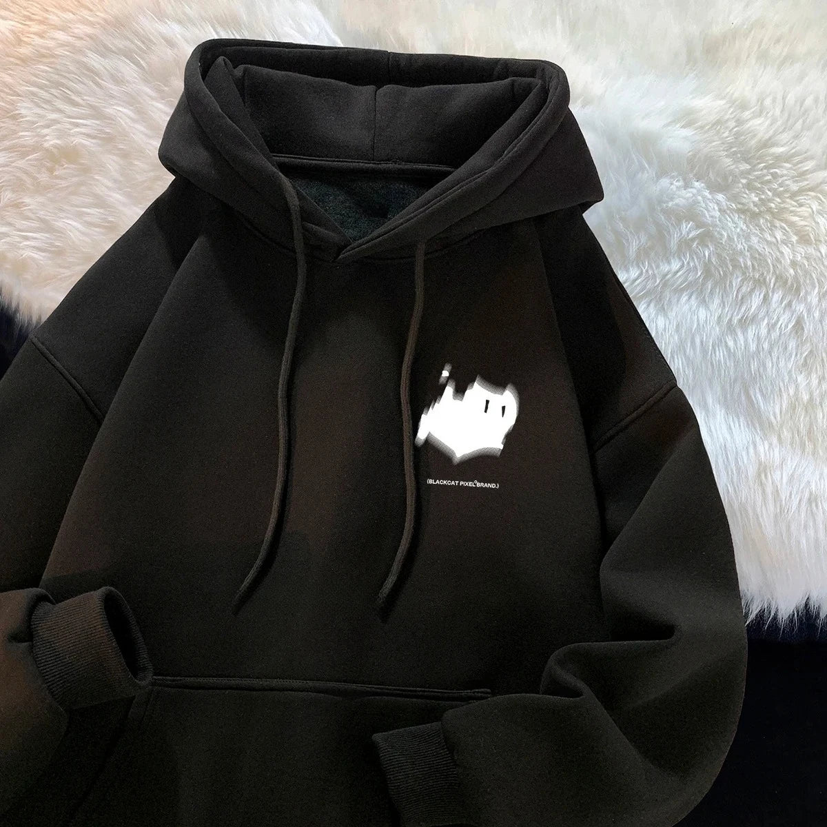 Women's Trendy High Street Print Hoodie (Autumn/Winter)