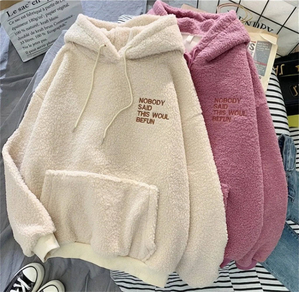 Korean Style Loose Fit Casual Sweatshirt