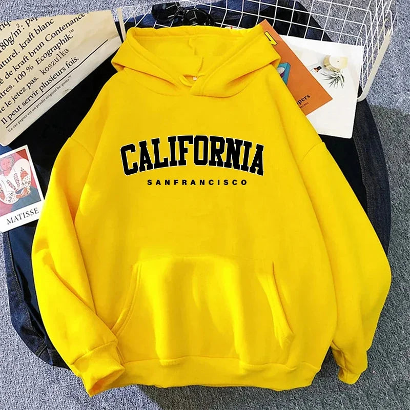 Casual Sporty Hooded Sweatshirt (Autumn/Winter)