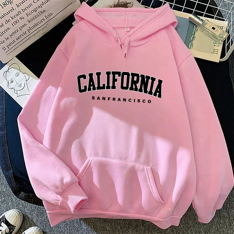 Casual Sporty Hooded Sweatshirt (Autumn/Winter)