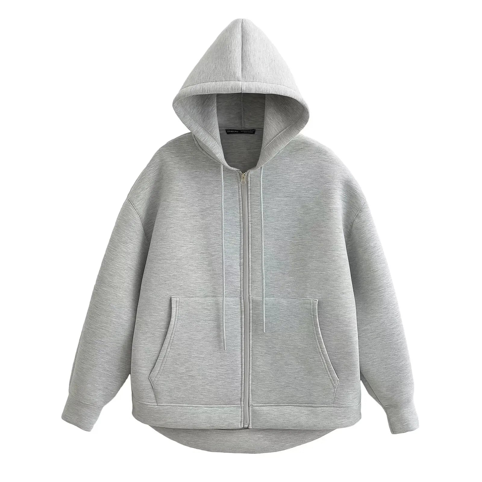 Women's Casual Oversized Hoodie Jacket.