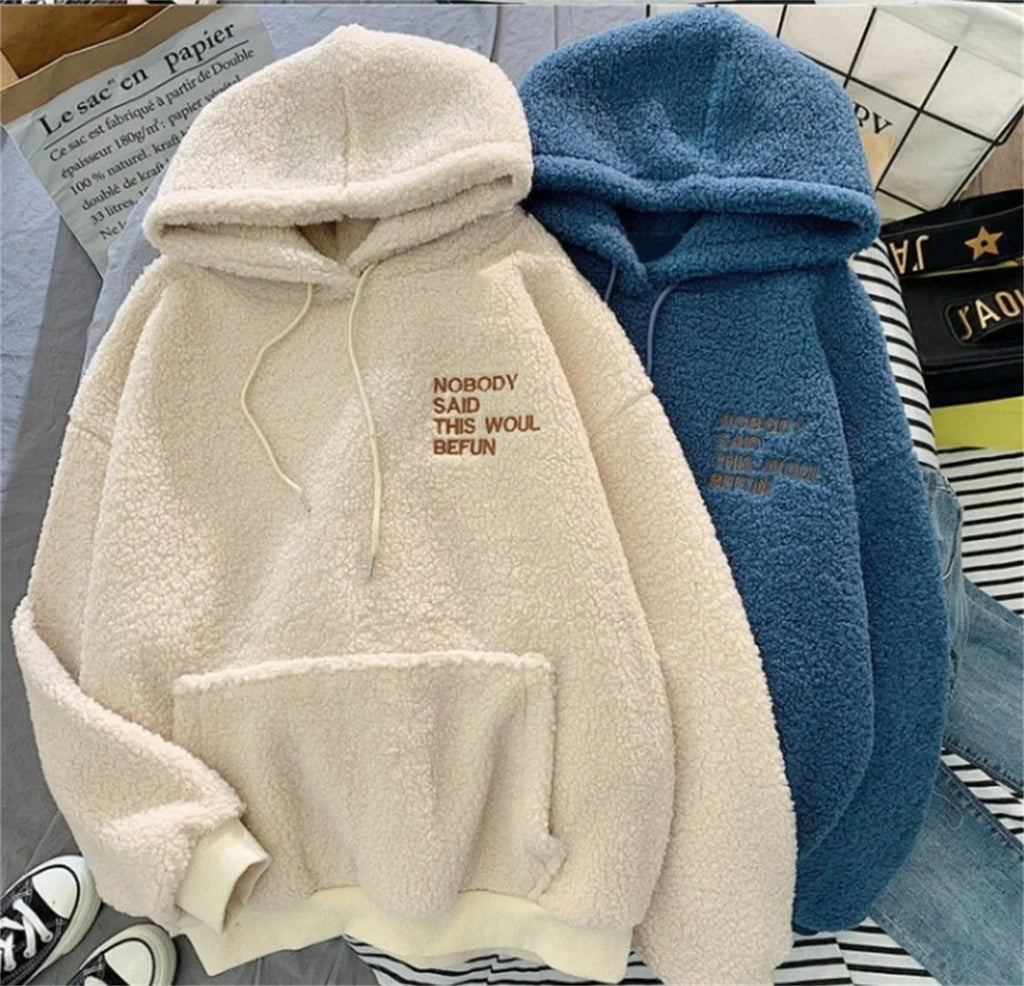 Korean Style Loose Fit Casual Sweatshirt